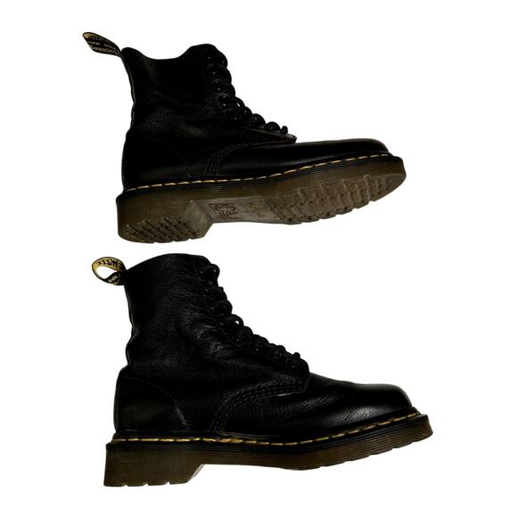 Dr. Martens Black Combat Boots - Picture 3 of 9